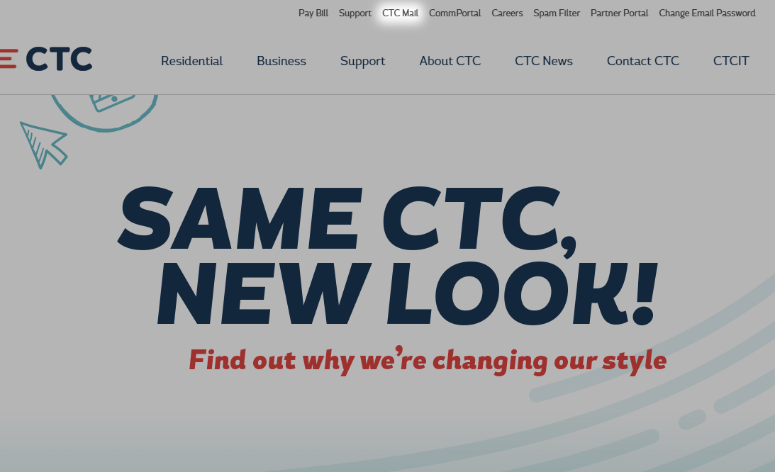 Accessing CTC Webmail Go CTC